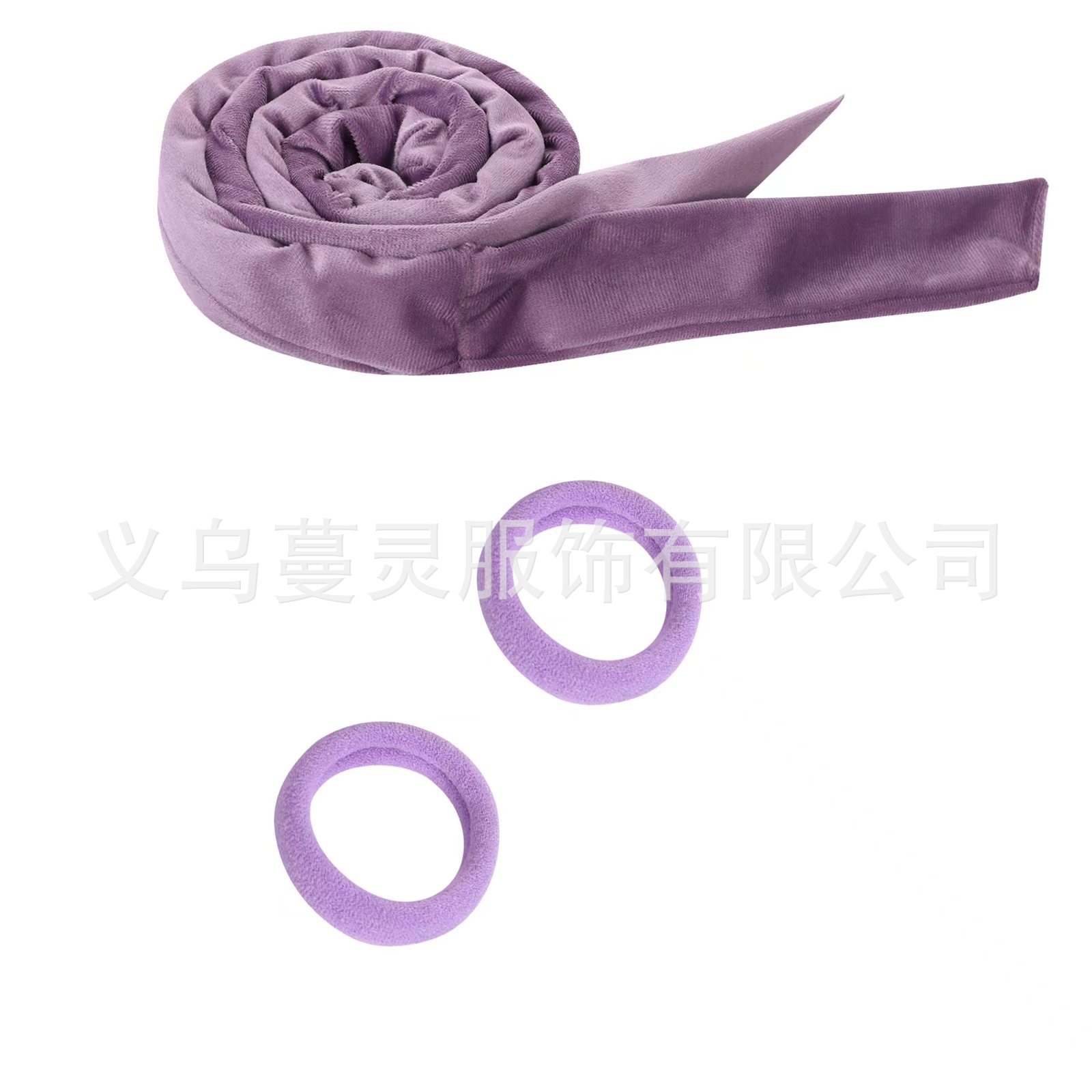 Fabricante Amazon arco rizador de pelo perezoso sueño peluquería onda grande sin calor rizador de pelo diadema