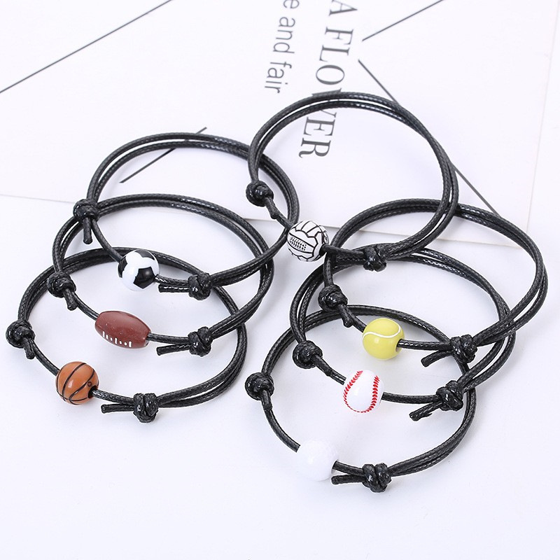 Simple Style Ball Arylic Unisex Bracelets display picture 1