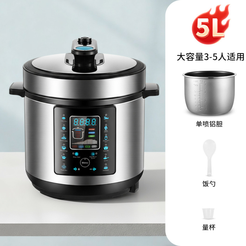 跨境出口多功能电压力锅5L6L大容量家用饭锅自动高压锅厂家定制|undefined
