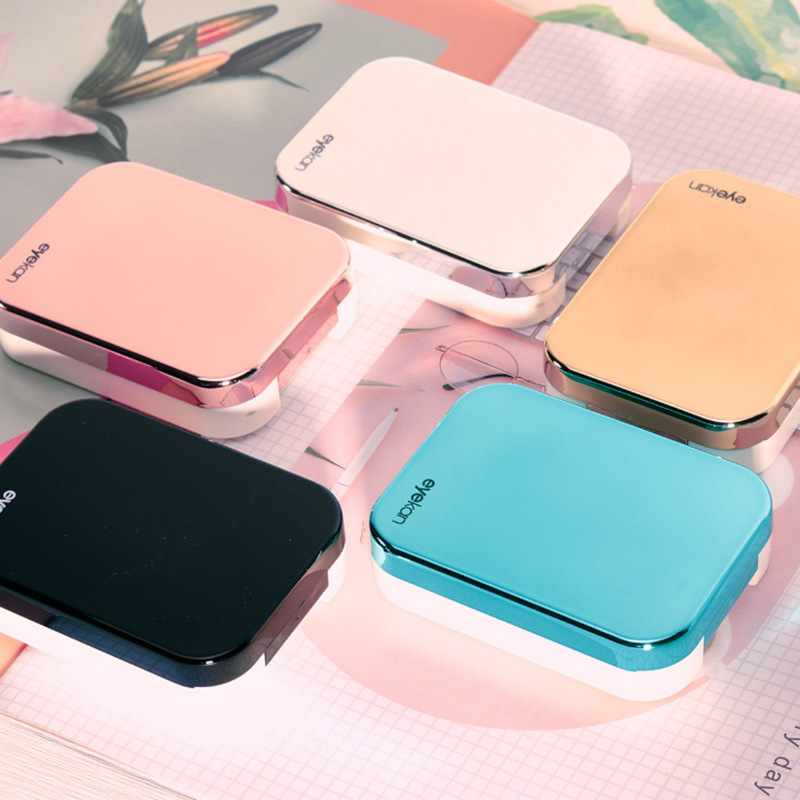 Keda's new two-pack contact lens box, contact lens companion box, care box, water box, storage box wholesale 1712