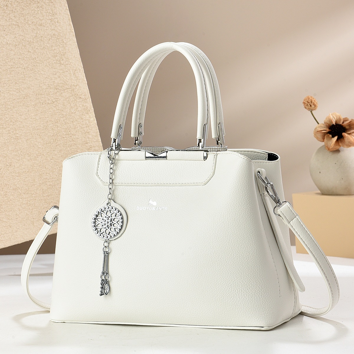 Bolsos de marca de alta gama para mujer 2025 nuevo bolso portátil para mujer, regalo para madre, práctico, viajero, todo fósforo, un solo hombro