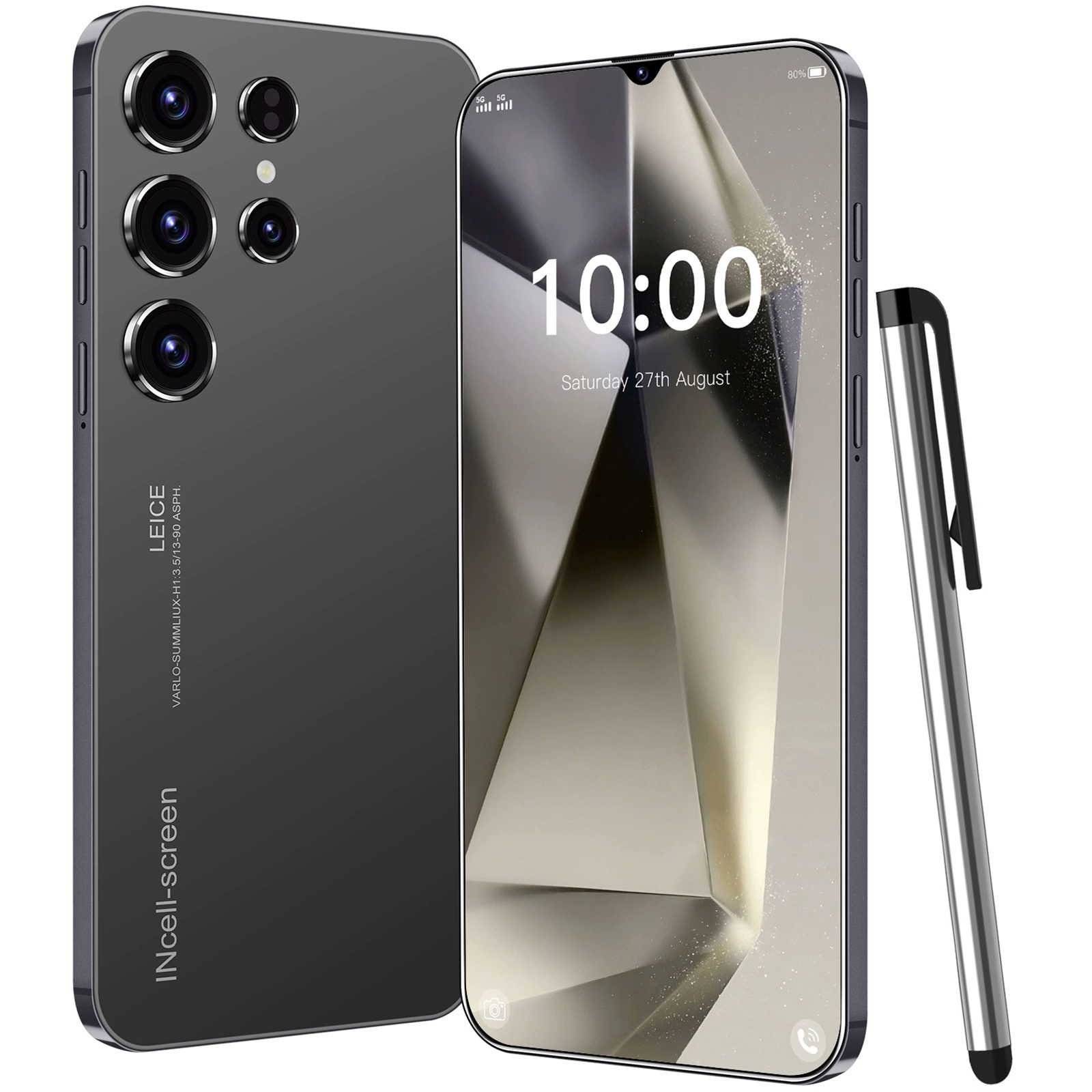 S25 Ultra, мобильный Android 6.8" с экраном incell, 2+16G, глобальная версия, внешний торговый мобильный телефон с доставкой