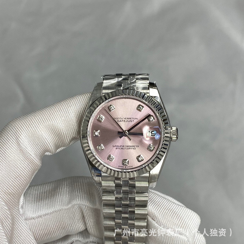 Laojia Oyster Perpetual Datejust 31mm Automatic Mechanical Watch Sapphire Men's and Women's Watch Luminous Waterproof Direct Sales Watch