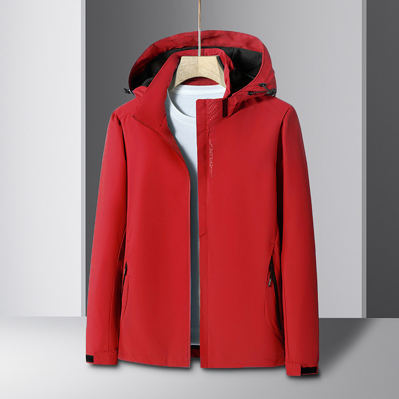 Chaqueta deportiva para hombres 2024 primavera nueva moda casual vestir impermeable chaqueta al aire libre ropa de hombre image 11