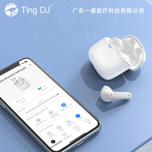 Cross-Border In-Ear Bluetooth Hearing Aid 16-Channel Digital Model with Charging, App Fitting, In-Ear Low-Frequency Noise Reduction