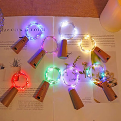 Bar atmosphere decoration bottle LED copper wire light strings small lights cross-border fresh flowers gift bag decoration copper wire colorful light strings