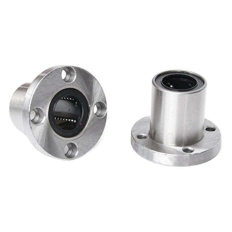 Подшипник линейного перемещения с круглым фланцем LMF6 8 10 12 13 16 20 25 30 35 40 50 60UU