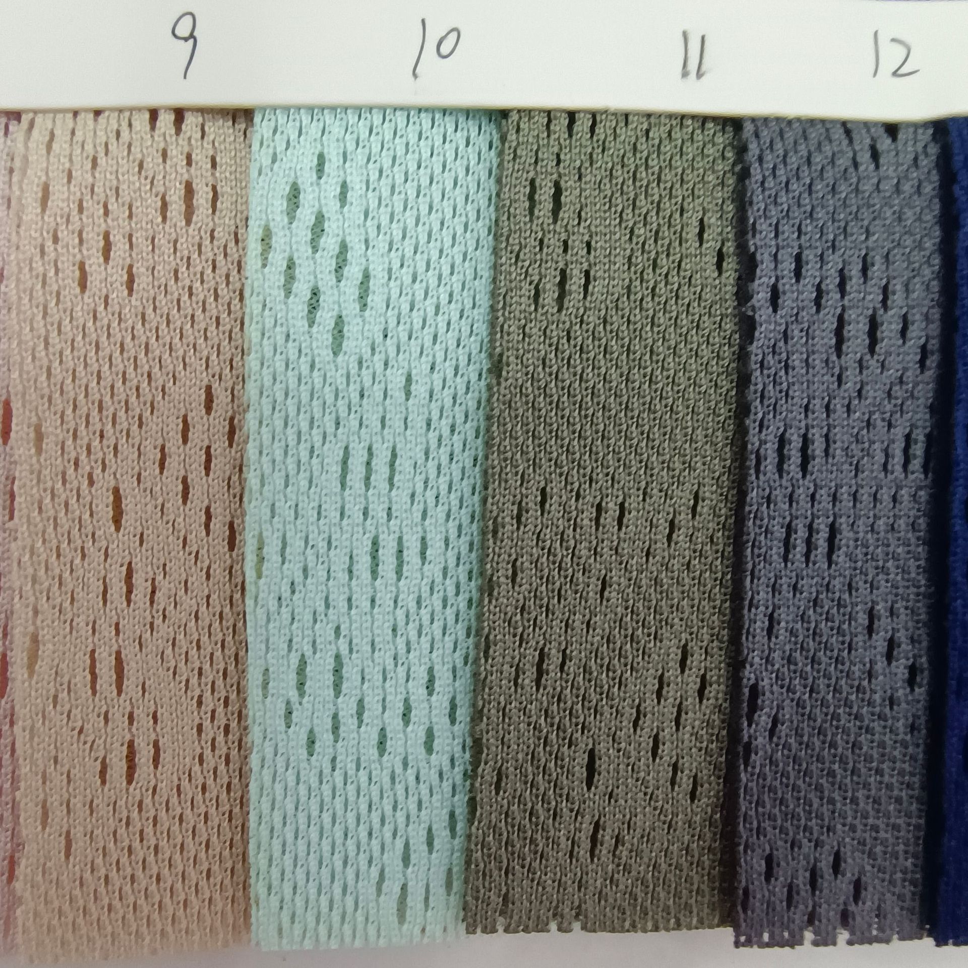 现货 贾卡 透气三层网布 鞋材鞋面 三明治网眼布 专业鞋材网布料