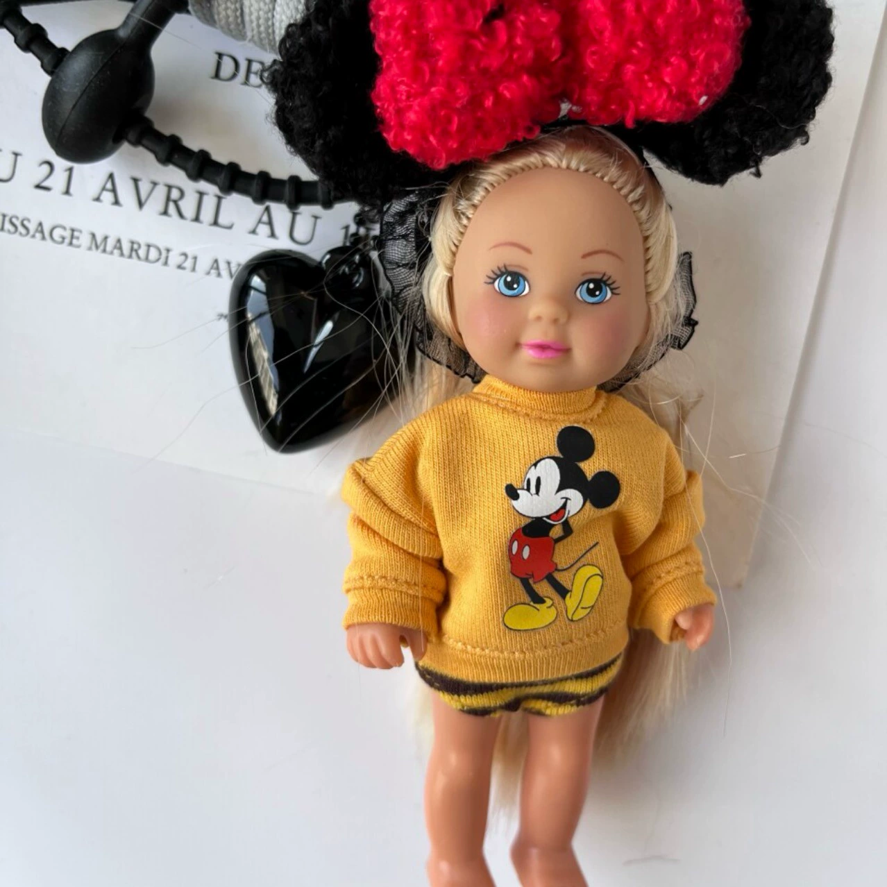 Кукла, милая подвеска, брелок handmade