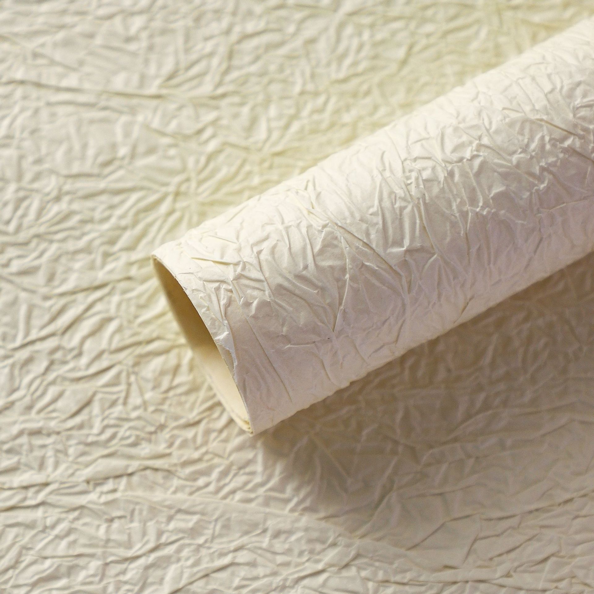 Siete colores cordier pequeña serie de papel de piedra sin cortar papel de embalaje de flores de alta calidad material floral florista floral