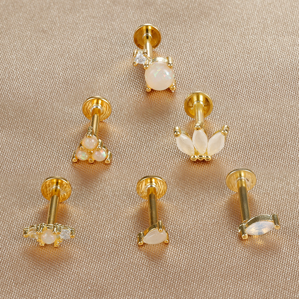 7g Weight labret / monroe stud Piercing needle type Gem, Zircon Inlay Material Ear Studs Classification Ear Cartilage Rings & Studs Piercing Type 1 Piece Quantity Daily Occasion Copper Material Geometric Pattern Women's Gender Inlay Design Simple Style, IG Style Style 1 Piece Ear Cartilage Rings & Studs IG Style Simple Style Geometric Copper Inlay Gem Zircon Ear Cartilage Rings & Studs 4