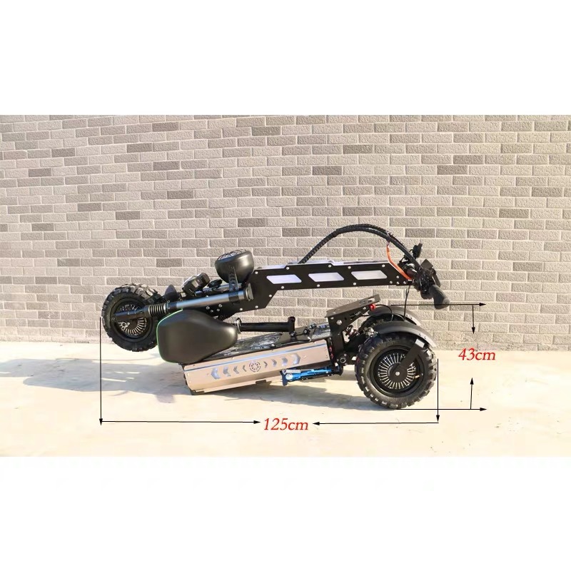 Retuol 11inch Three-Wheel Off-Road Electric Scooter Adult Folding High-Speed Scooter Dropshipping
