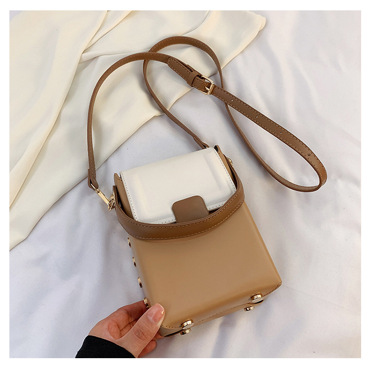 Borsa a tracolla donna quadrata alla moda elegante e versatile_voghion.com