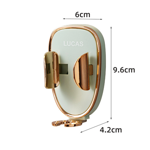 Light luxury gravity induction electric toothbrush storage rack toothpaste toothbrush storage rack bathroom toothbrush set storage rack