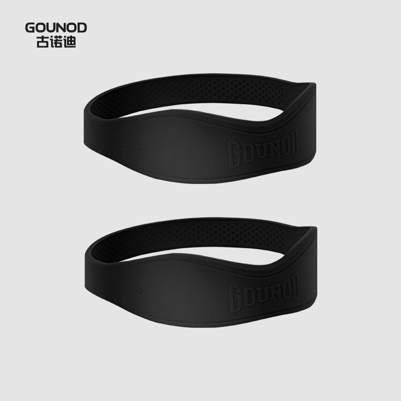 GOUNOD新款硅胶髌骨带运动健身跑步篮球护膝髌骨环防扭伤加压减震|undefined