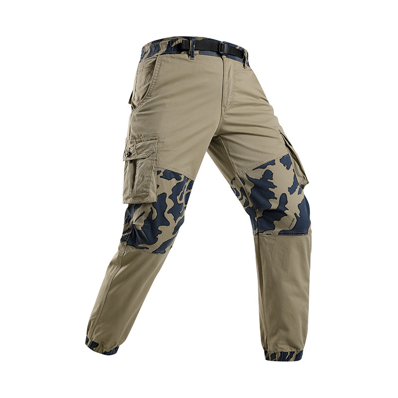 2026 Summer New Tactical Casual Pants Trendy Sports Long Pants Multi-Pocket Loose Large Size Cargo Pants for Men