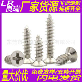 KA镀镍十字螺丝钉平头自攻钉沉头自攻丝自攻螺丝厂家M1/M2/M3/M4