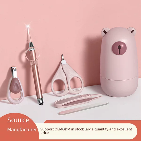 Baby nail clippers suit new safety anti-pinch meat newborn baby hands and feet care nail clippers manufacturers wholesale