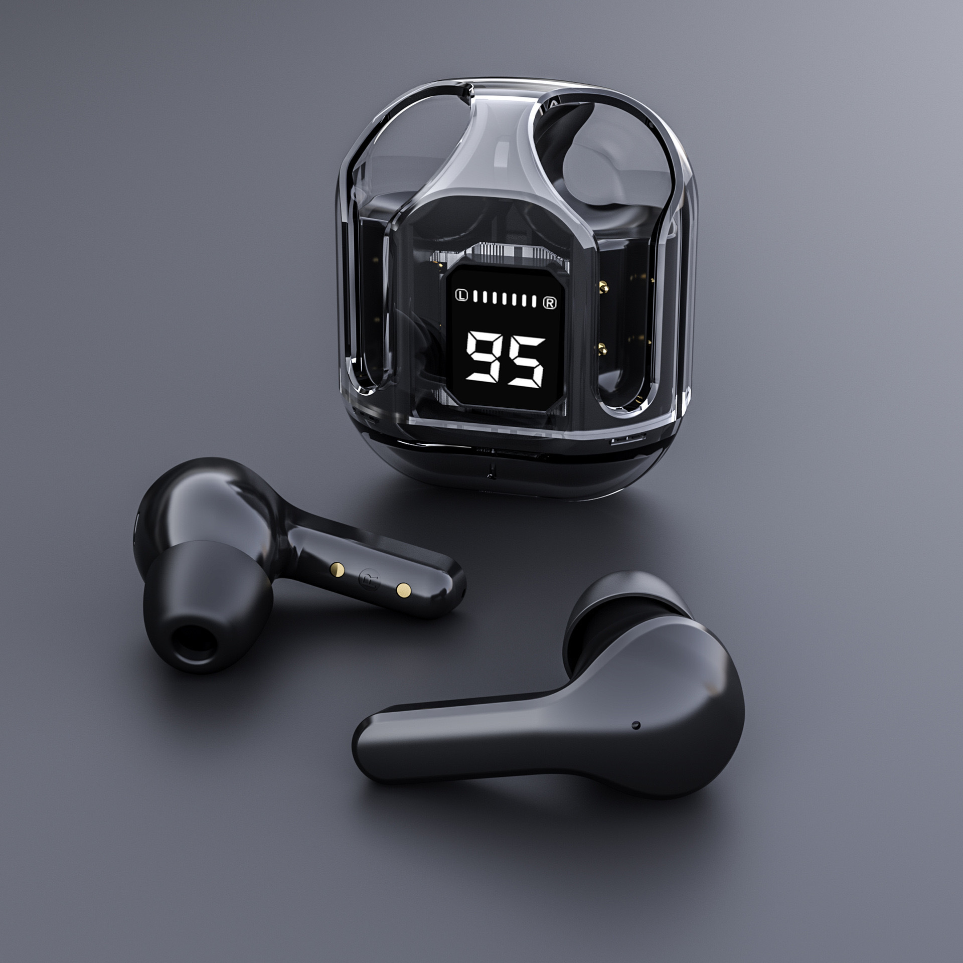 Air31 auricular bluetooth negro juego completo con embalaje