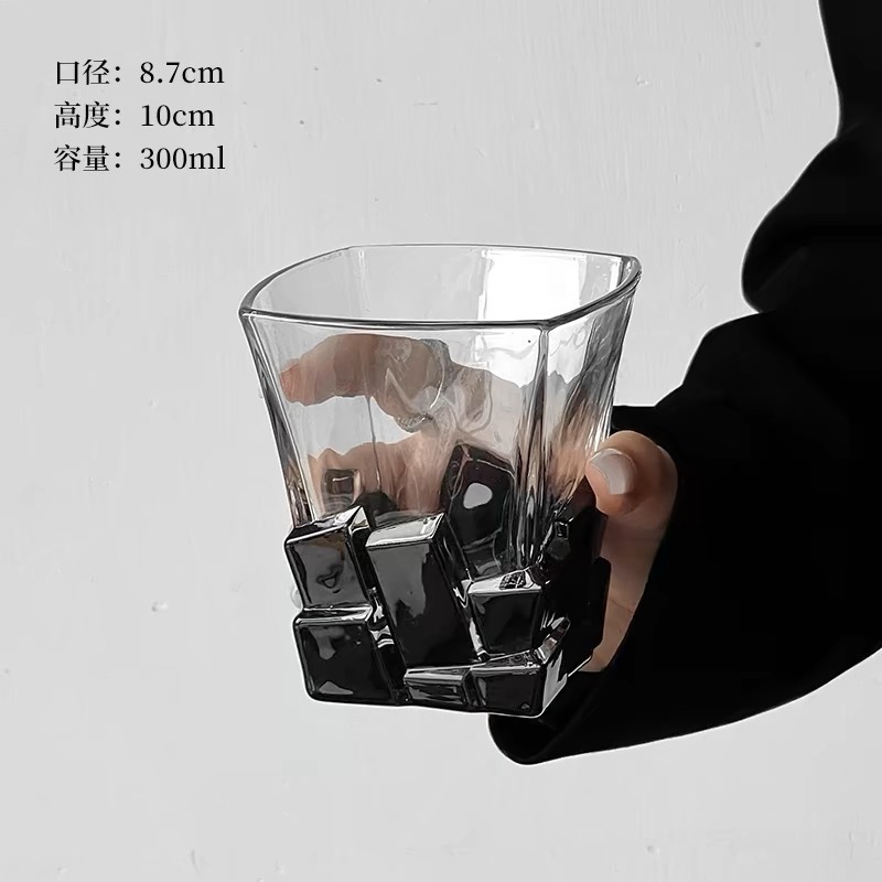 宇宙銀氷カップ芸術感限定グラス創意軽豪華グラス高級感カップウイスキーカップ|undefined