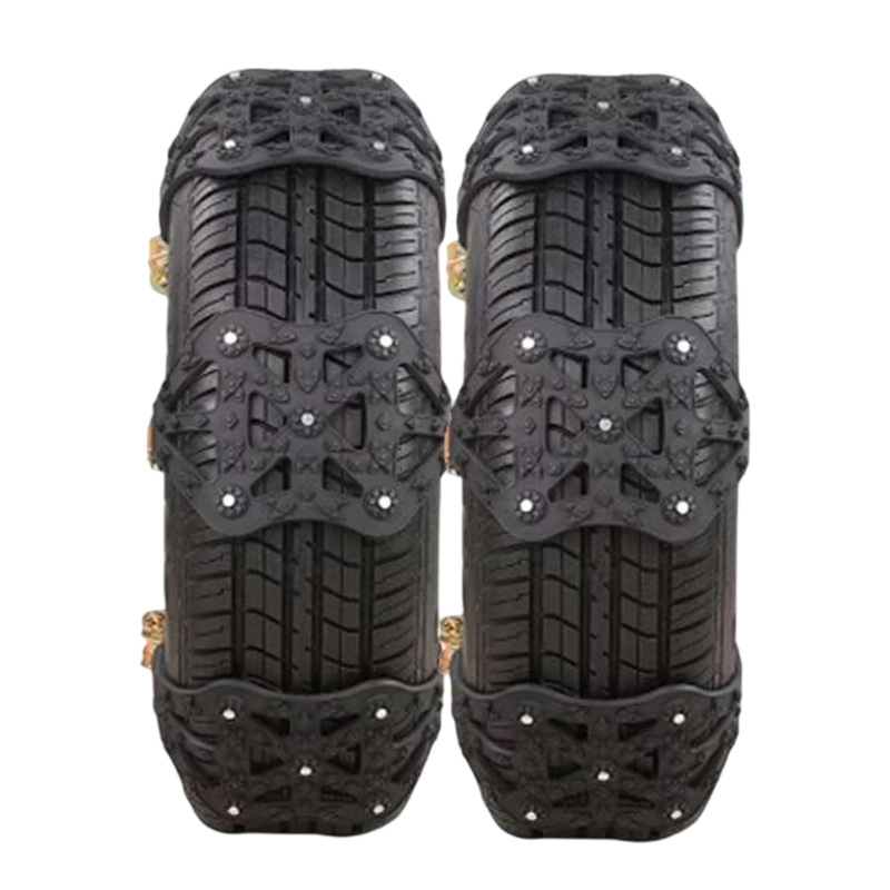 Universal Anti-Skid Chain for Cars and SUVs (Tire snow chain) - a-one-piece-black-red-yellow-random-color