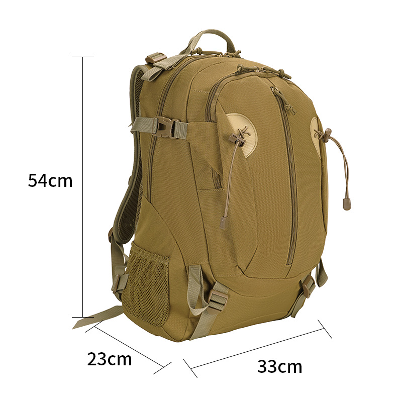 Tactics capacious backpack for hiking, oxford cloth, worn on the shoulder, 40, custom-made 5