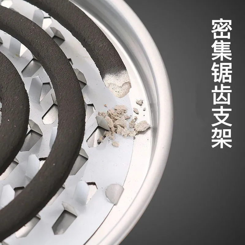 厚いステンレスの蚊取り線香の皿は新型の蚊取り線香のストーブを託します。|undefined