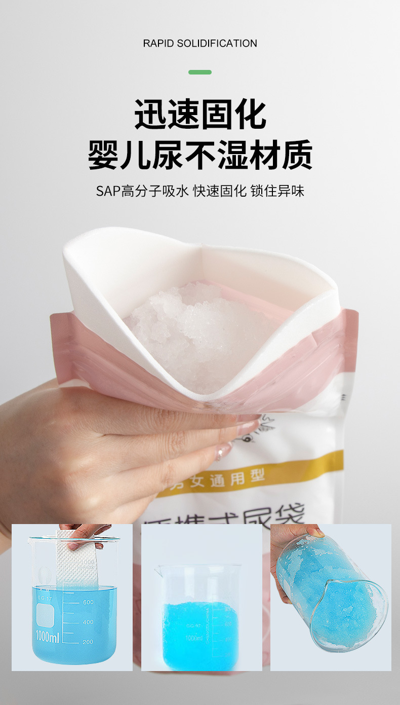 Emergency Urine Bag Disposable Female Car Emergency Toilet Convenient Artifact Portable Car Female Standing Urinal
