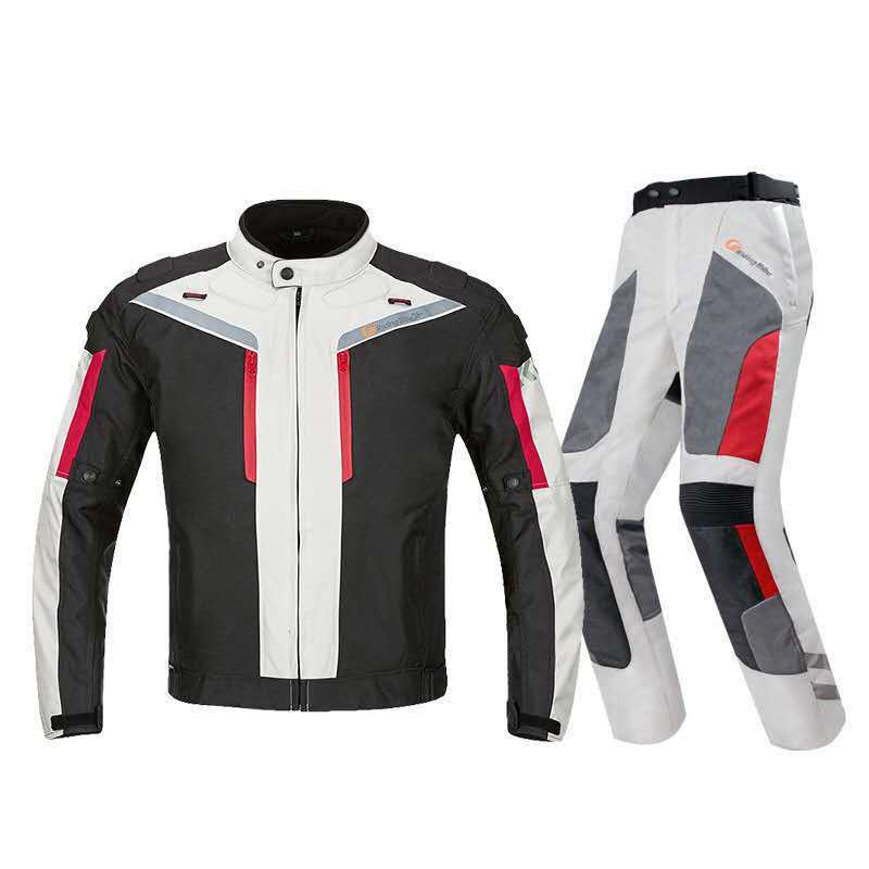 Summer Cycling Mountain Bike Clothing for Men, Motorcycle Clothing for All Seasons, Windproof, Breathable, Waterproof, Quick-Drying Motorcycle Clothing Set