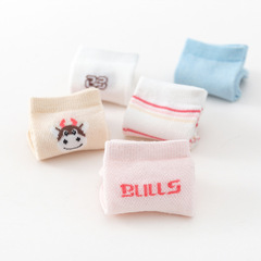 兒童襪子春季薄款運動船襪全透氣網眼棉襪男童女童襪春夏襪子批發