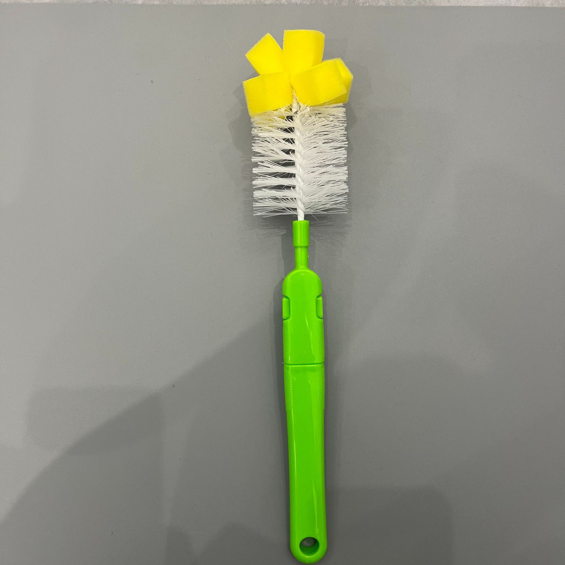 Venta directa de fábrica de cepillo para biberones, cepillo para limpiar biberones, cepillo plegable para vasos, cepillo para vasos con mango largo extraíble