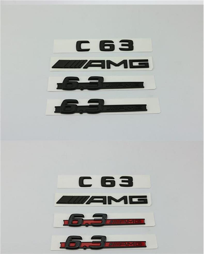 Suitable for Mercedes-Benz W204, used for modifying the rear emblem of C180, C200, C260, and C300 models; also suitable for 6.3 AMG and C63 car emblems