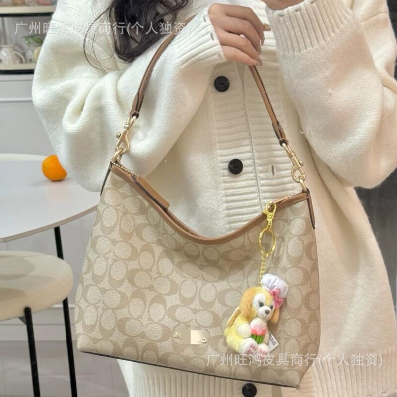 Koujia 2025 New Model Laurela Monogram Shoulder Bag Casual Versatile Crossbody Bag Retro Fashion Women's Bag Koujia 2025 New Model Laurela Monogram Shoulder Bag Casual Versatile Crossbody Bag Retro Fashion Women's Bag