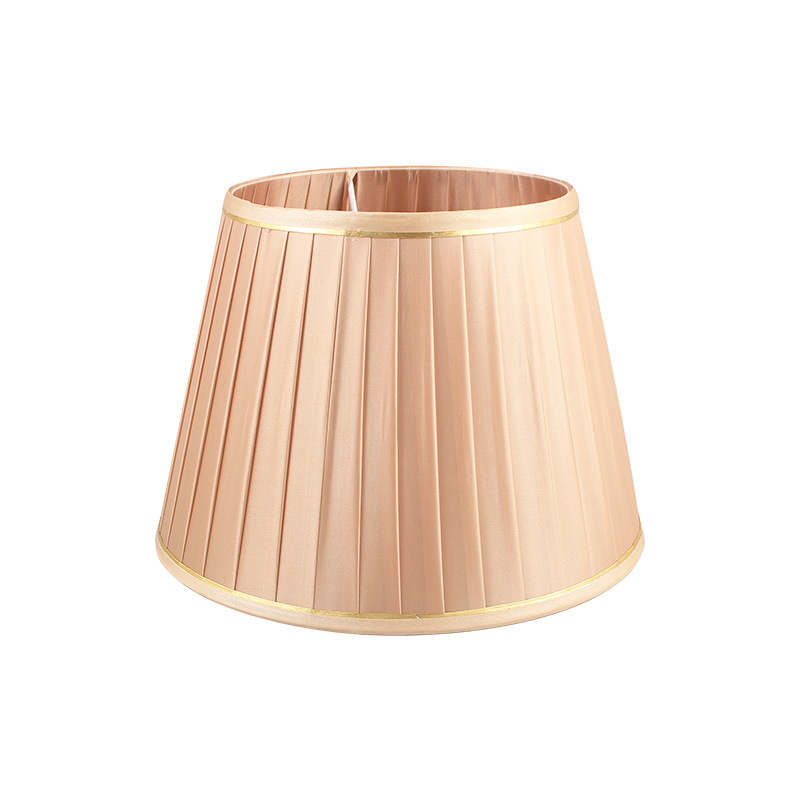 Estilo europeo nostálgico tela plegable pantalla multi-color opcional lámpara de mesa dormitorio sala de estar del hotel tela pantalla accesorios de iluminación