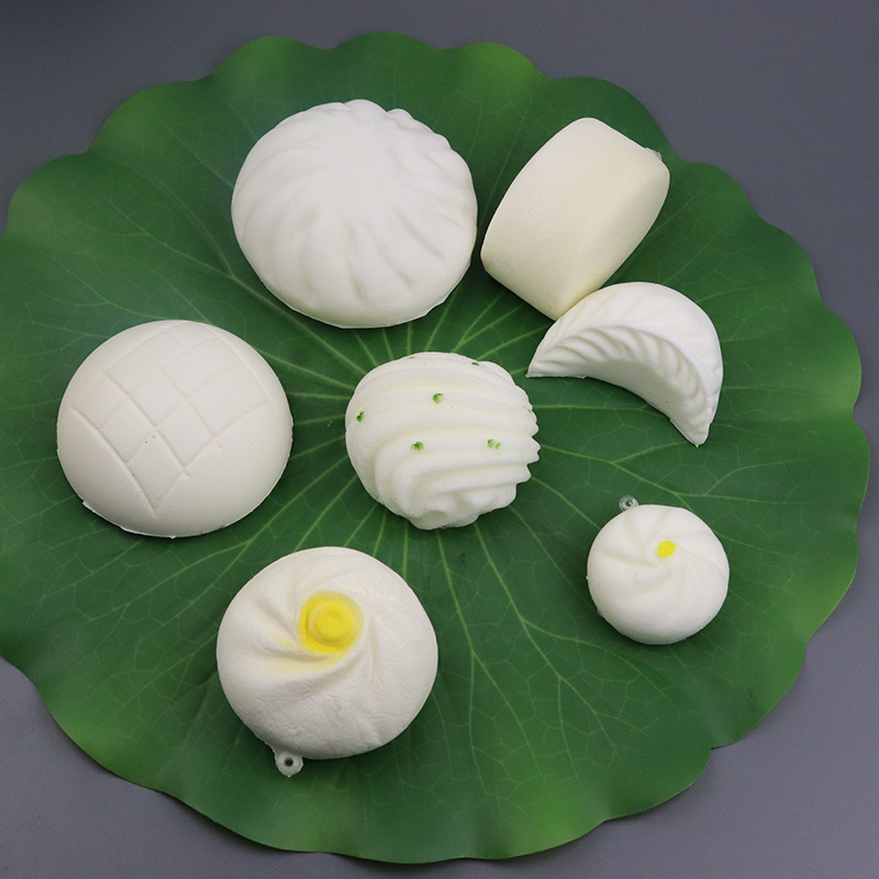 Simulation dumplings Baozi steamed dumplings handmade fried…