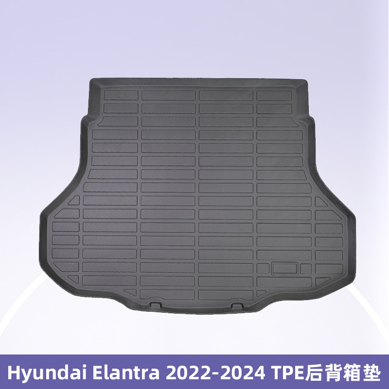 Aplicable a Hyundai Elantra Corea 2022 - 2024 todo el tiempo TPE cojín de piso para automóviles