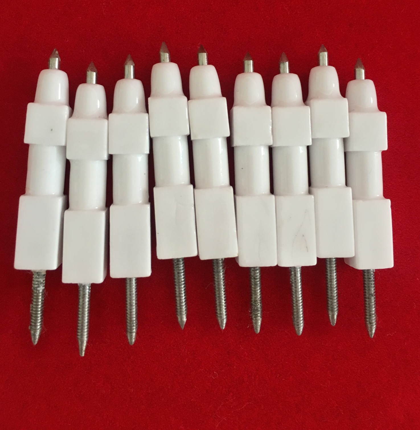 95%氧化铝上釉 点火针 氧化铝煤气灶用点火针 陶瓷点火针