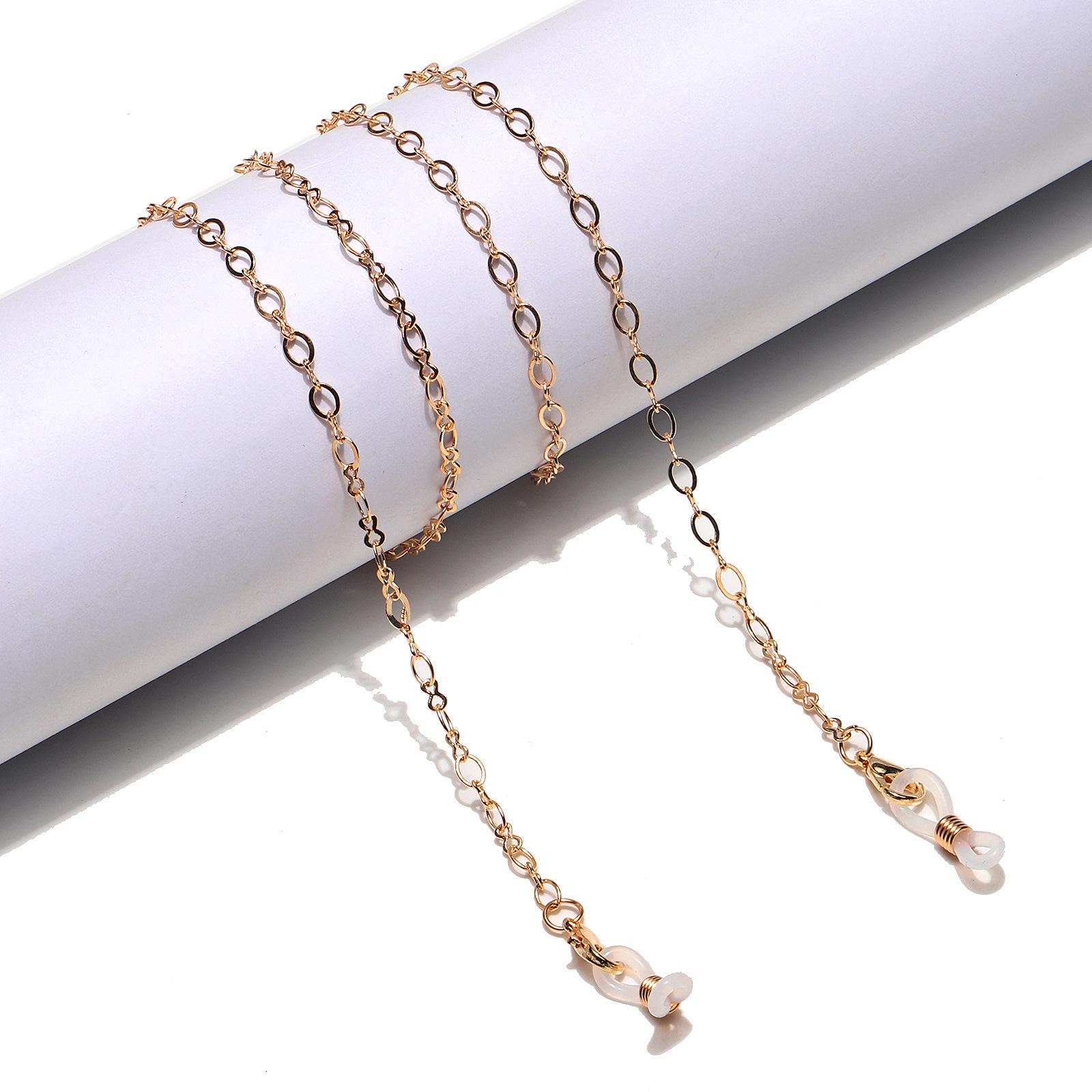 20g Weight Metal Material Fashion Simple Color Retention Golden Metal Glasses Chain 9