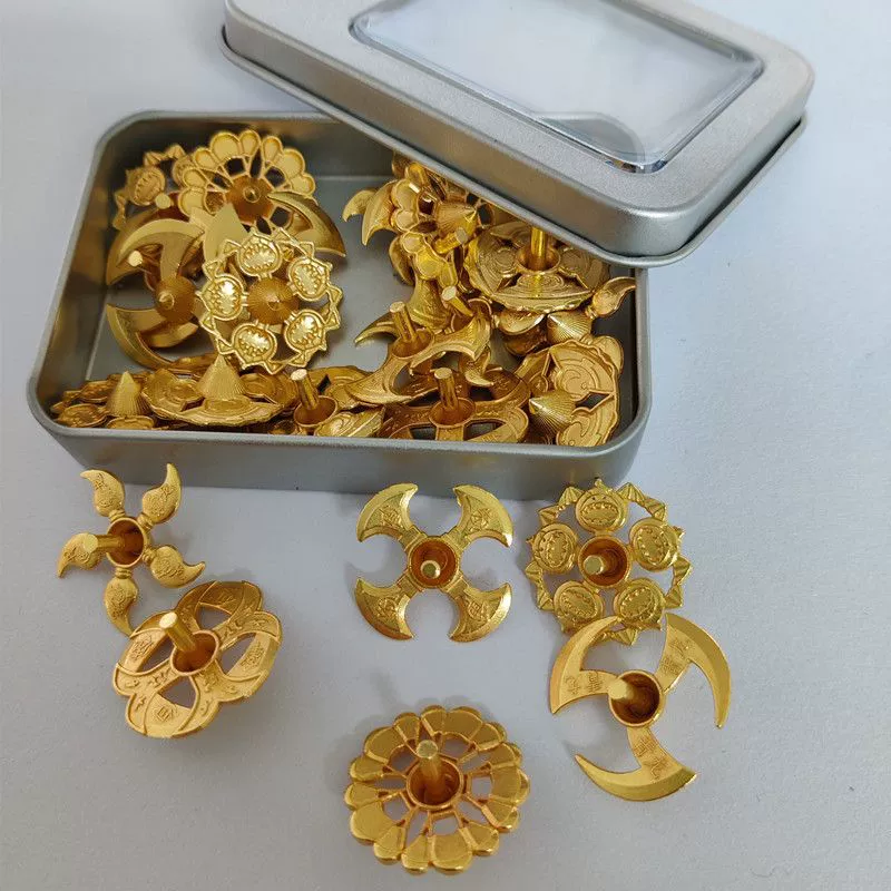 Боевой гироскоп, утолщенный металлический мини-гироскоп Наруто, долговечный сплав Qinglong White Tiger, детская развивающая игрушка