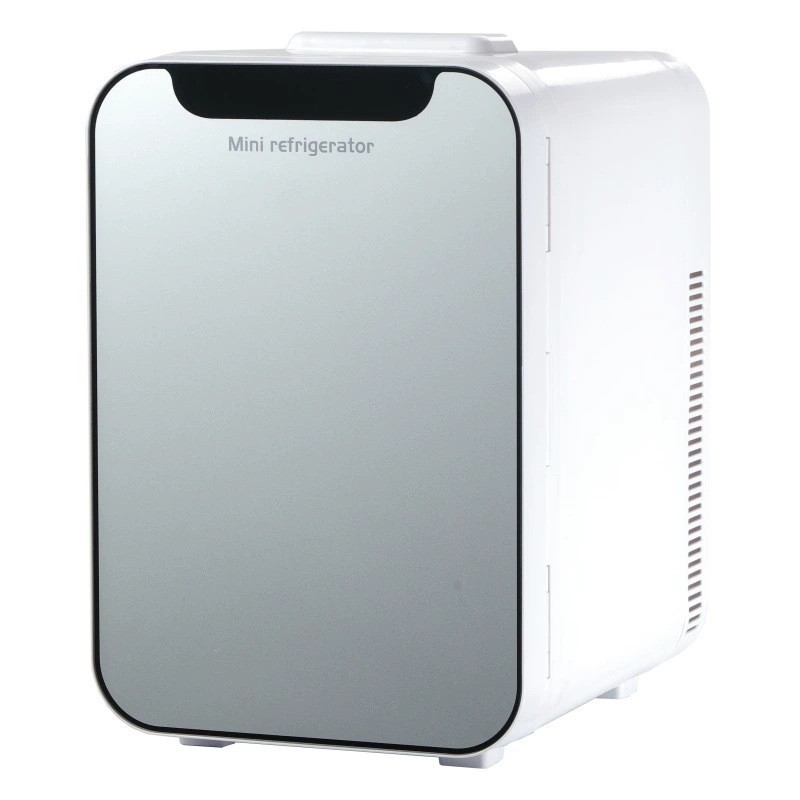 Refrigerator for Car Use, Low-Power Dual-Core Cooling, Noiseless, Fresh-Keeping, Energy-Saving Mini Fridge for Dormitory Use