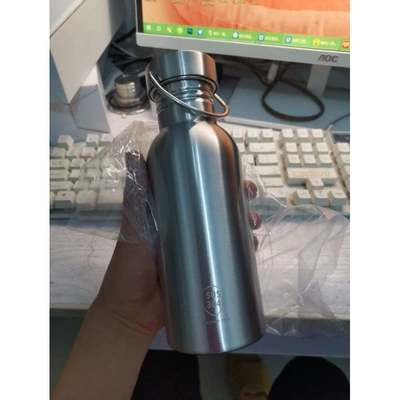 Motorcycle spare fuel tank 304 stainless Fuel tank - 05-liter-holds-approximately-1-jin-5cm-diameter-dimensions-20x7cm