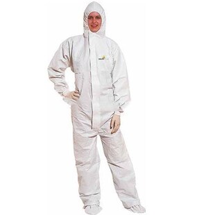 Delta 406011 anti-static anti-microbial level 5 chemical protective clothing anti-static protective clothing