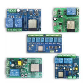 ESP32 WIFI蓝牙BLE单路双路4路8路 继电器模块 ESP32二次开发板