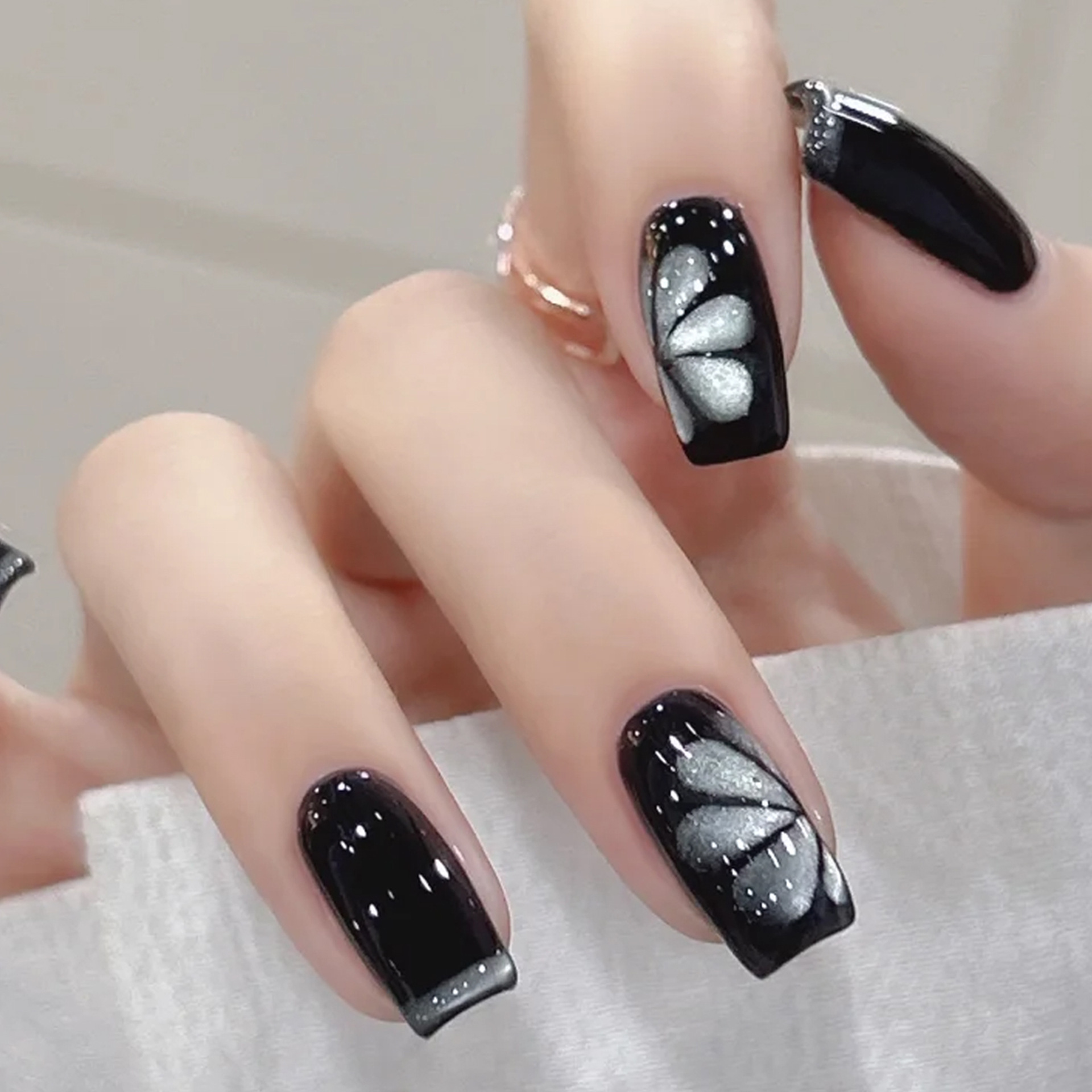 Exclusividad transfronteriza para 6 piezas, juego de bolígrafos de pintura de uñas con varilla de color mágico transparente, bolígrafo de fototerapia dentado, bolígrafo de dibujo, bolígrafo de cristal