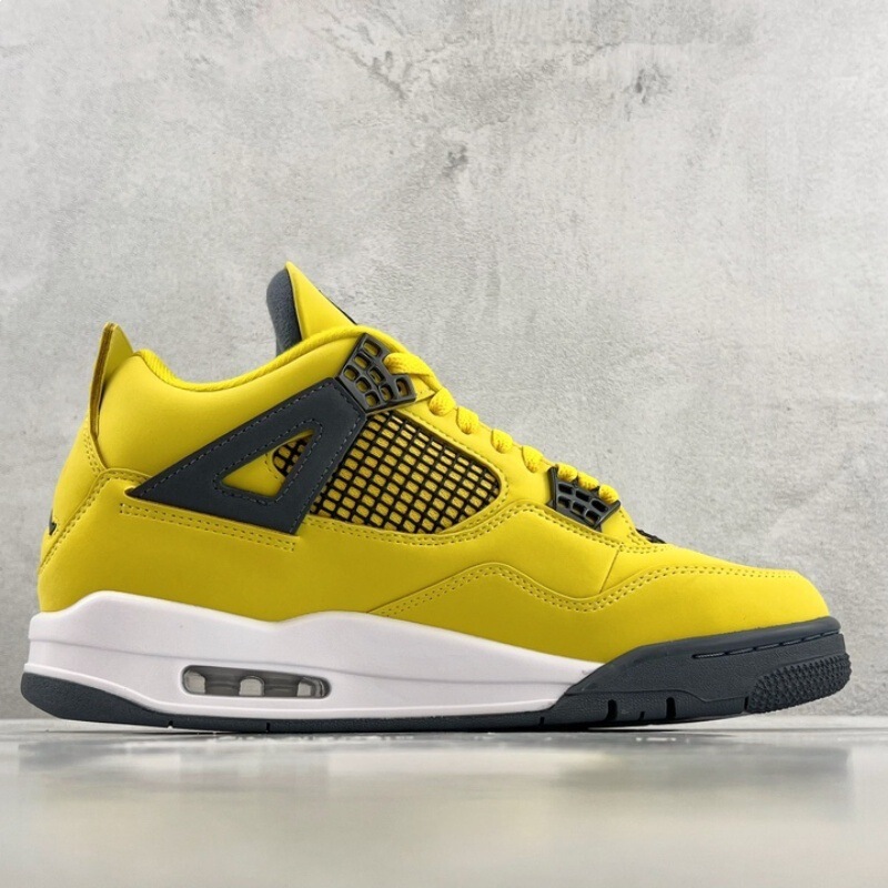 Putian Shoes Aj4 Basketball Shoes Ankle Protection Men's and Women's Sports Shoes Genuine Leather Parent-Child Shoes Dropshipping