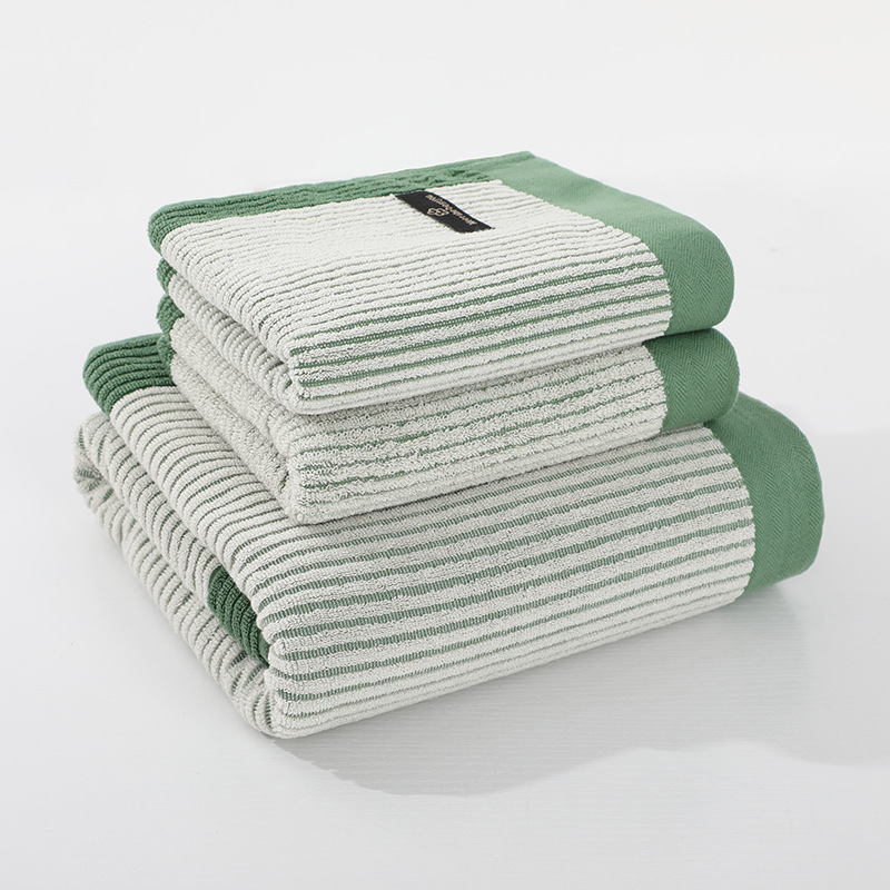 Toalla de baño, 100% algodón, clase A, grado materno-infantil, toalla de algodón puro al por mayor, adulto, gruesa, suave, absorbente, juego de dos piezas para el hogar y hotel