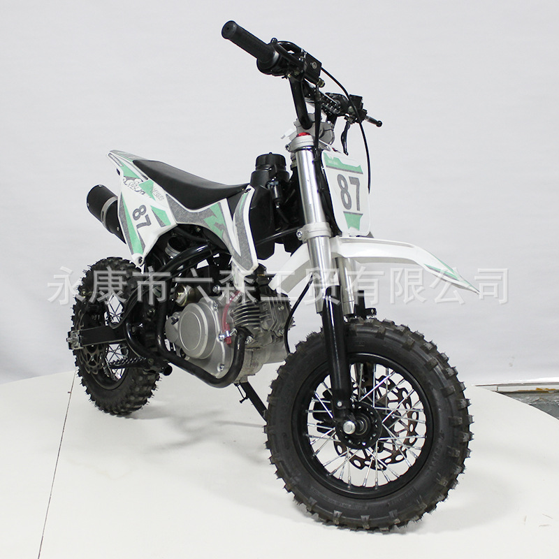 60Cc Stepless Variable Speed Two-Wheeled Off-Road Mountain Racing Motorcycle for Adults and Children, Mini Small-Sized Mountain Bike for Intermediate and High-Level Competitions