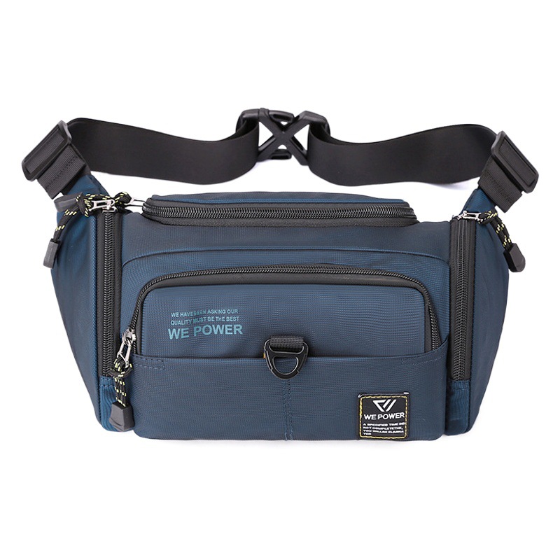 Wepower nuevo bolso de la cintura de gran capacidad al aire libre de los hombres y las mujeres del pecho bolsa de viaje mochila de la motocicleta crossbody bolsa