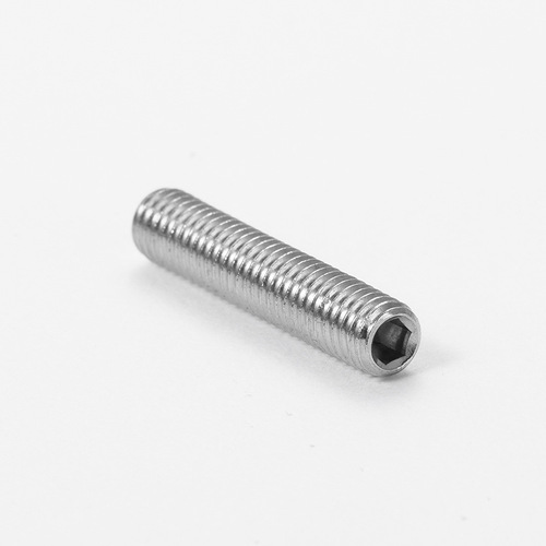 Aozhan 304 stainless steel concave end set screw DIN916 machine meter screw inner hexagon headless screw M3-16