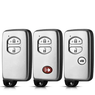 Suitable for Toyota Camry Corolla Rav4 Prado Straight Remote Control Key Replacement Shell